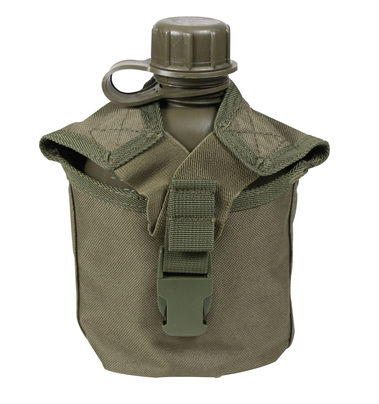Rothco 1 QT Canteen with MOLLE Pouch