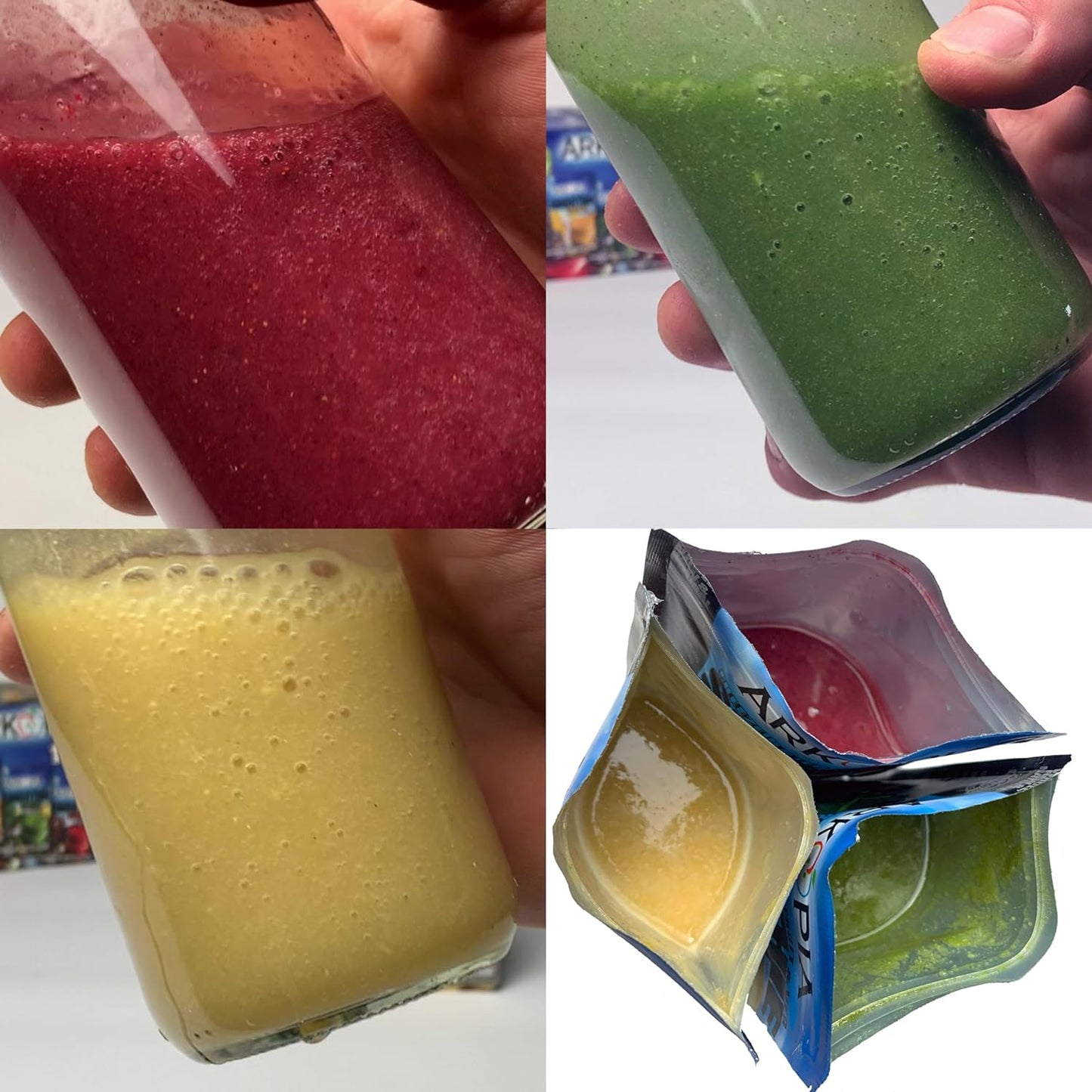 Arkopia Smoothie, Variety Pack of 12