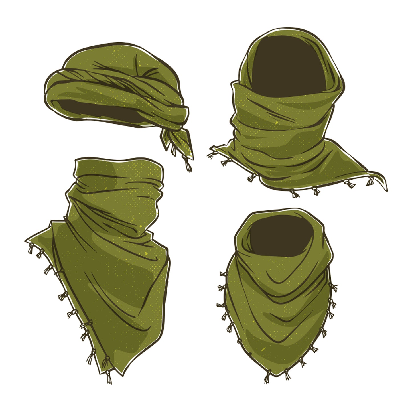 Rothco Shemagh Tactical Desert Keffiyeh Scarf