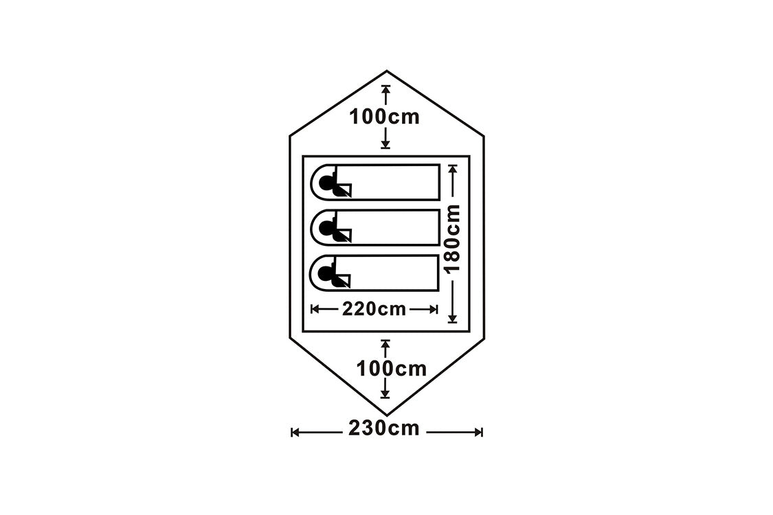 Hotcore Mantis 3 Tent