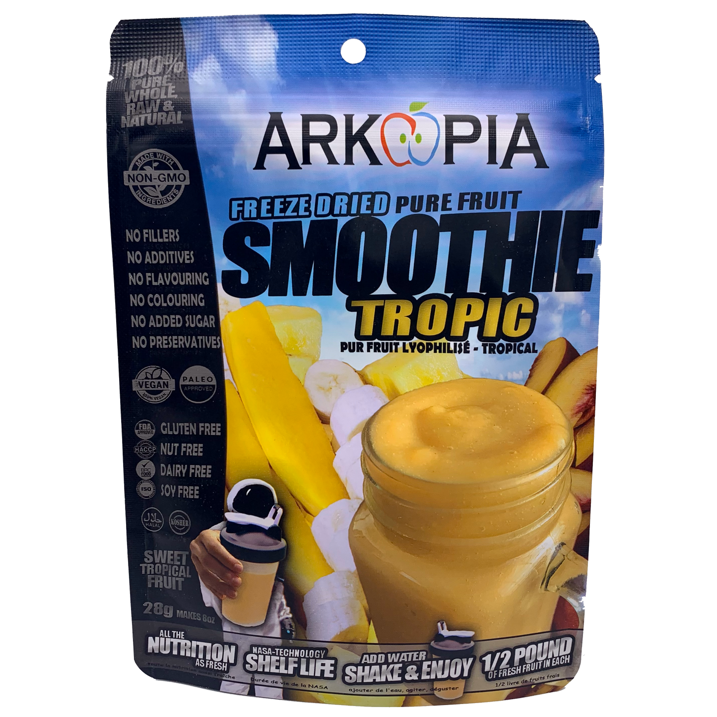 Arkopia Freeze Dried Pure Fruit & Veggie Smoothie