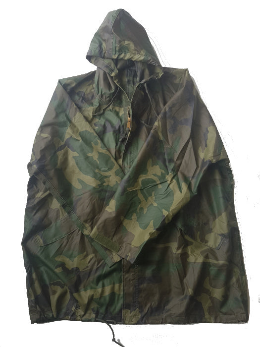 US Rain Jacket Woodland Camo