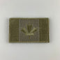 3.5" x 2" Embroidered Canada Patch with Hook & Look Fasteners