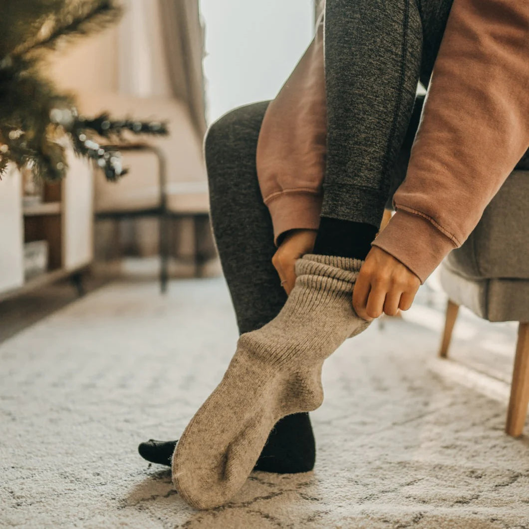 J.B. Field's Icelandic "40 Below Arctic Trail" Wool Thermal Crew Sock