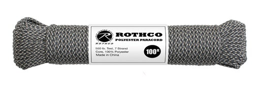 550 lbs Type III Polyester Paracord