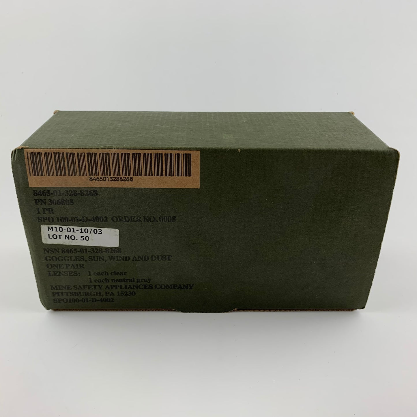 Sun, Wind & Dust Military Issue Goggles