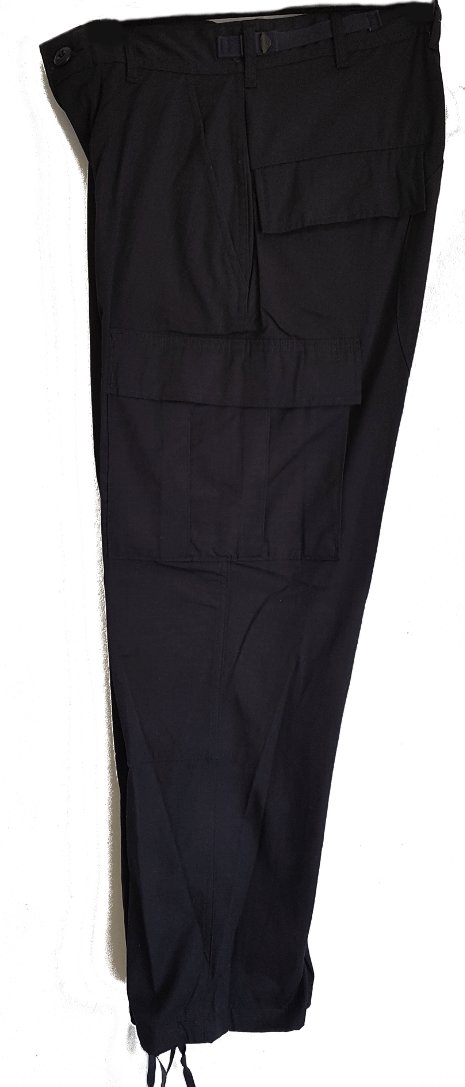US Military Issue Black BDU Pants