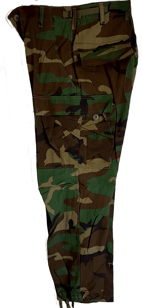 US Military Issue Woodland Camo BDU Pants