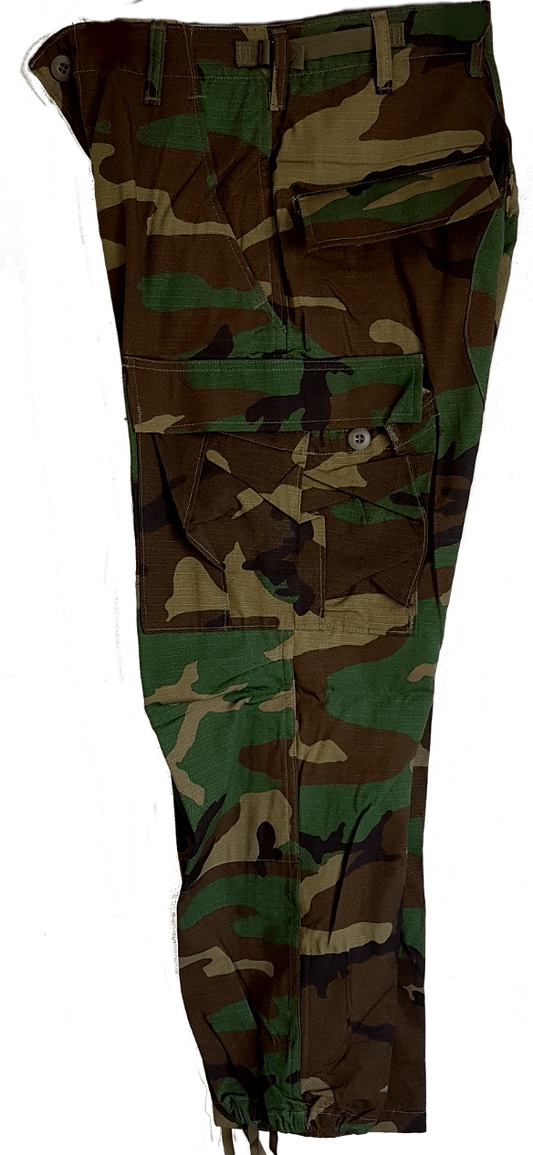 US Military Issue Woodland Camo BDU Pants