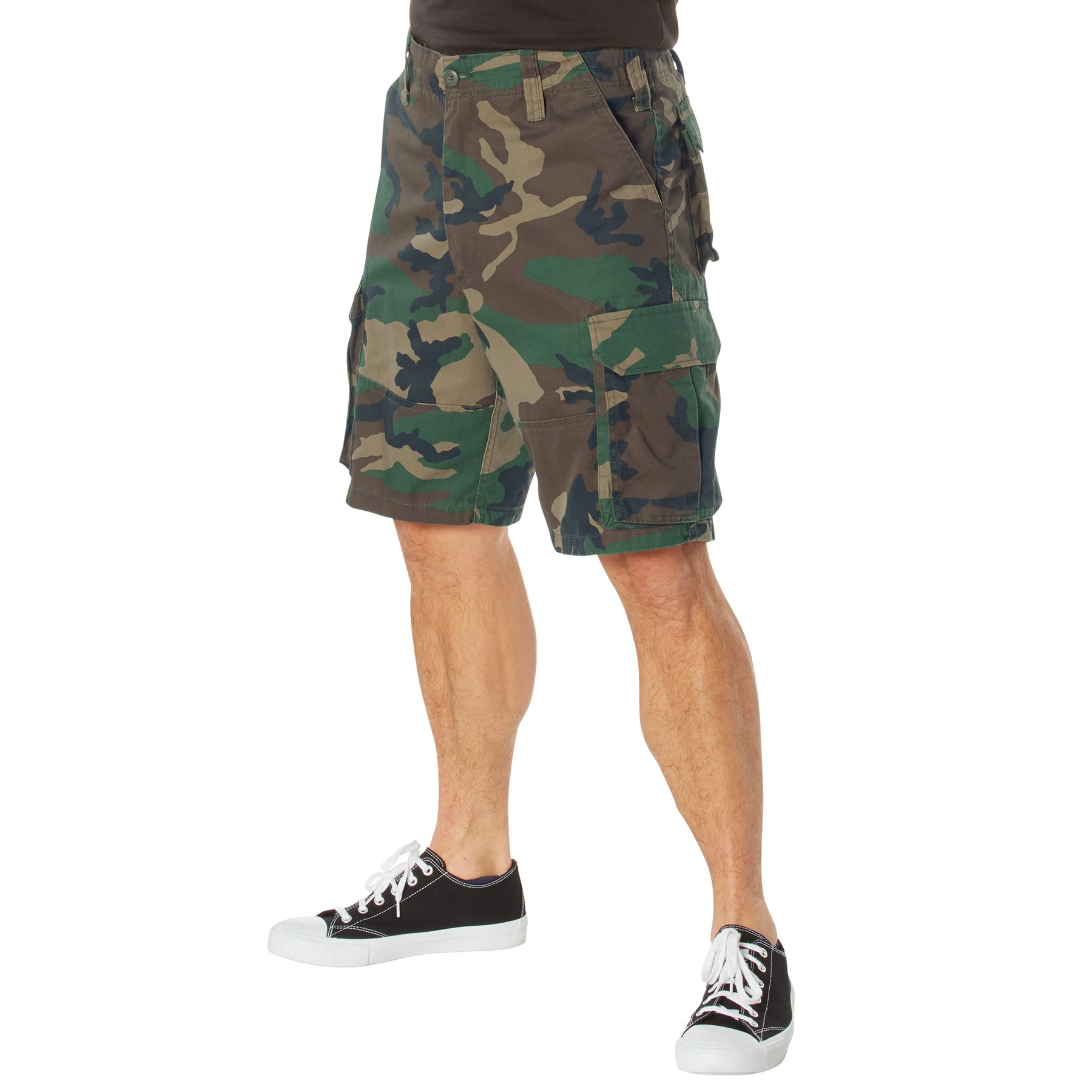 Woodland Camo Shorts Airborne Cargo Shorts Shorts AIRBORNE VINTAGE