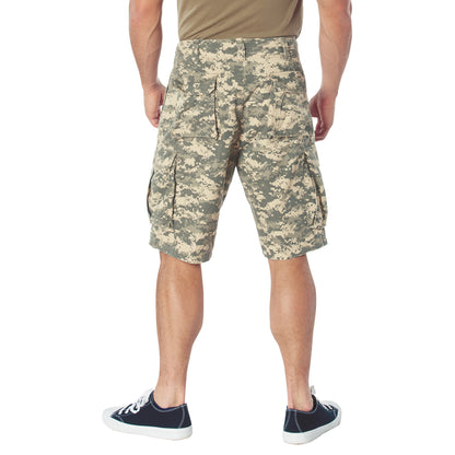 Rothco Vintage Camo Paratrooper Cargo Shorts