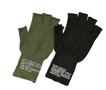 Fingerless Wool Gloves