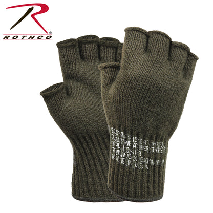 Fingerless Wool Gloves