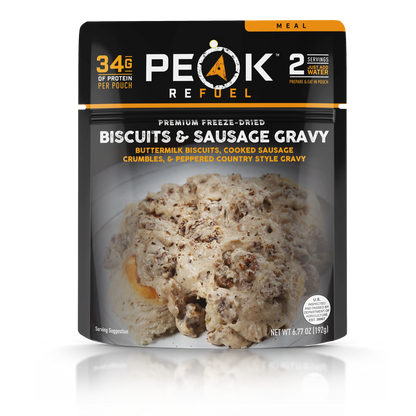 Peak Refuel Biscuits & Sausage Gravy*