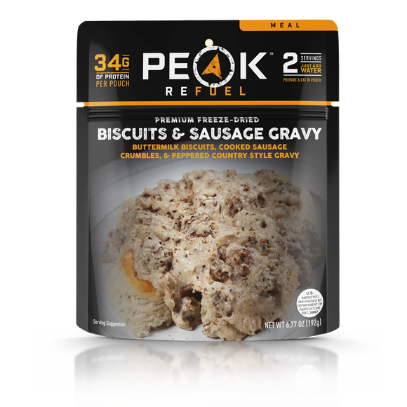 Peak Refuel Biscuits & Sausage Gravy*