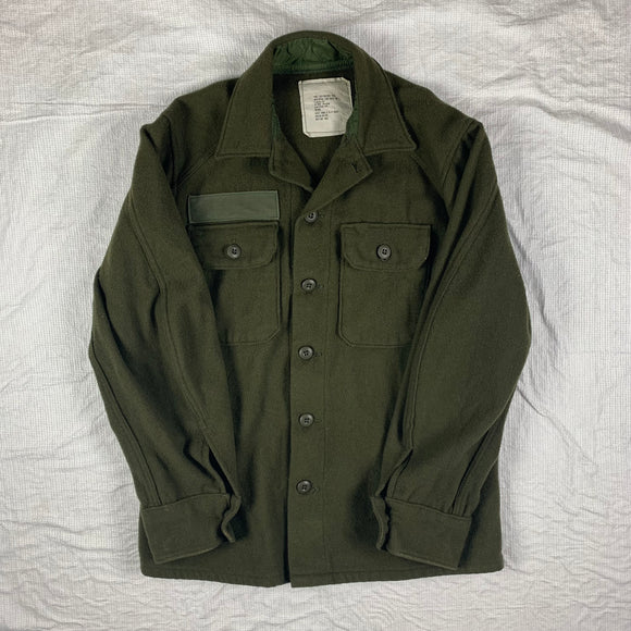 Canadian Military Issue Vintage Heavy Wool Shirt*