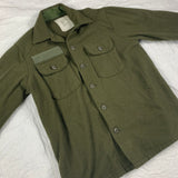 Canadian Military Issue Vintage Heavy Wool Shirt*