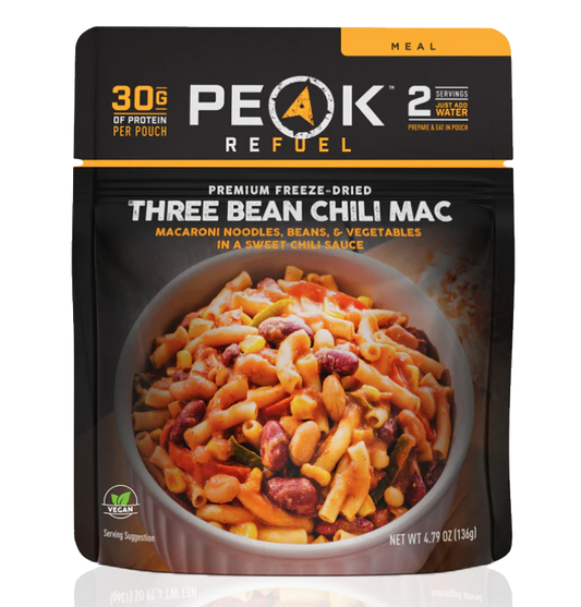 Peak Refuel Three Bean Chili Mac*