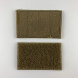 3.5" x 2" Embroidered Canada Patch with Hook & Look Fasteners