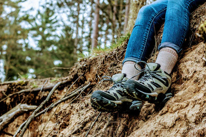 J.B. Field's "Hiker GX" 74% Merino Wool Hiking Crew Sock