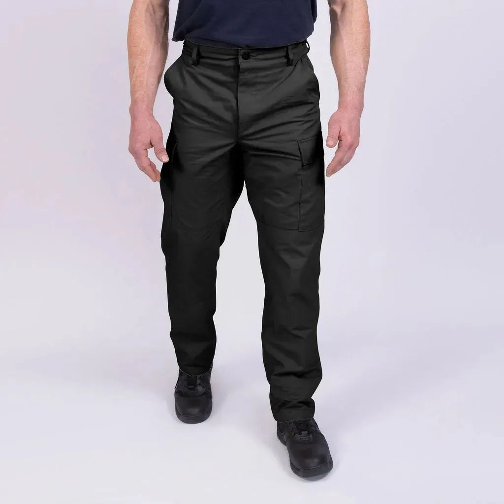 Propper BDU Trouser Button Fly - 60/40 Twill in Black